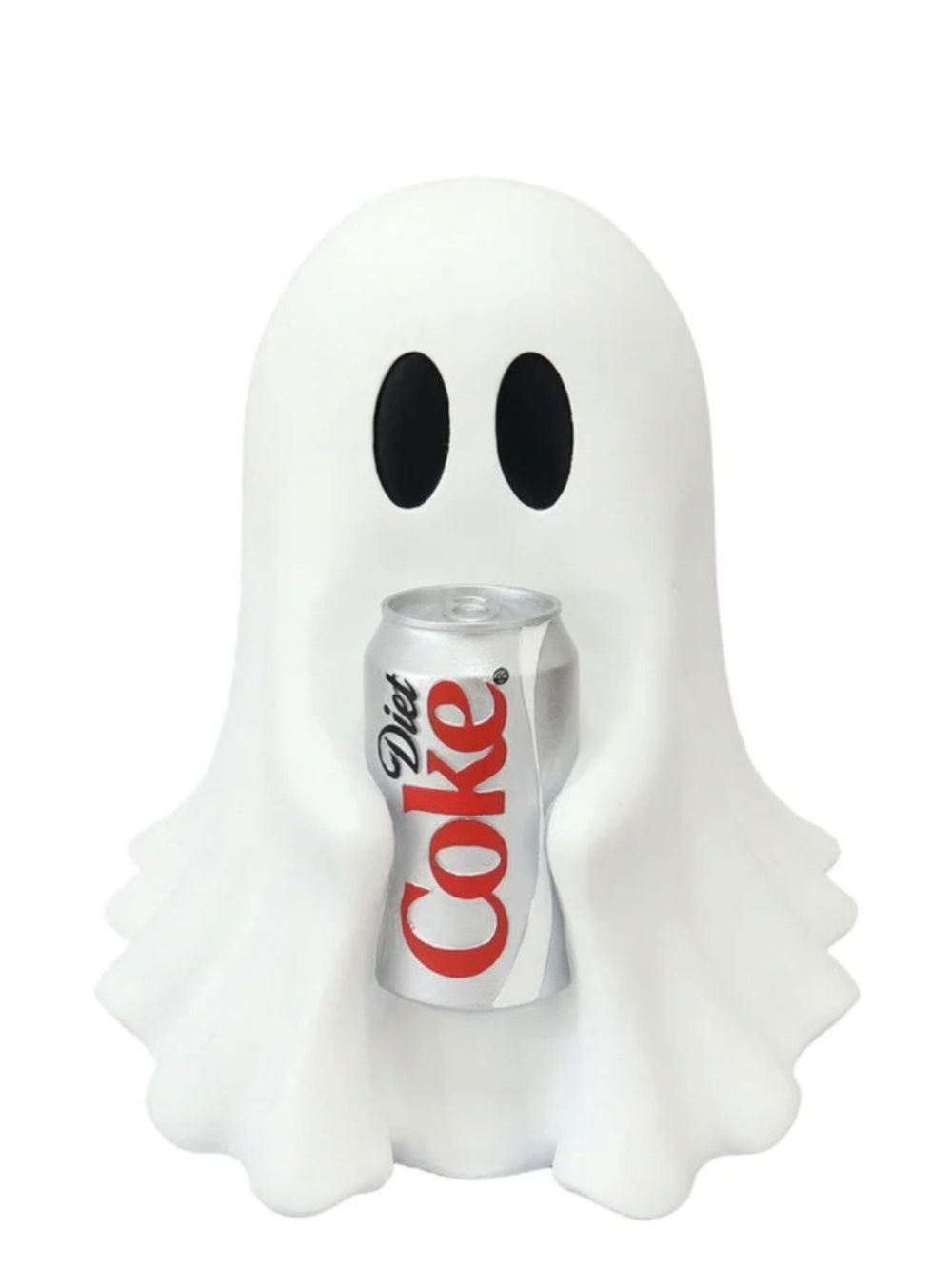 TikTok Viral Brand New 2026 12” Ghost Holding Diet Coke Can